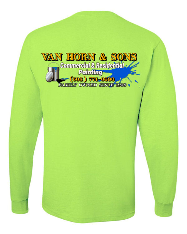 Safety Green Long Sleeve - Image 2