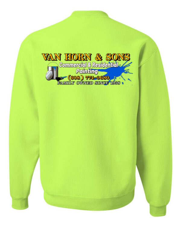 Safety Green Sweatshirt - Image 2
